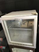 Tefcold Counter Top Glass Front Fridge UF100G