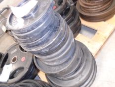 Olympic Rubber Covered Plates Hampton