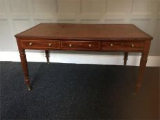 19th Century Mahogany Writing Table.