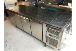 Polar 4 Door Undercounter Fridge