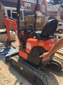 Kubota U10-3 Mini Excavator 2017 With 4 Buckets