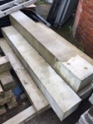 9 Concrete Fence Posts