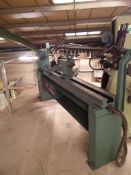 Centauro T4 Lathe, Serial no. 5015, Three Phase Power