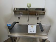 Parry Double Deep Fat Fryer