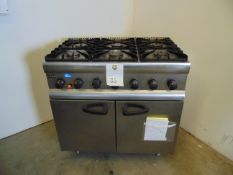 Lincat 6 Gas Hob Burner and Large Oven