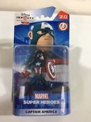 Brand NEW Boxed Disney Infinity 2.0 Marvel Super Heroes CAPTAIN AMERICA Figure x 5