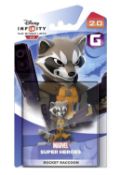 Brand NEW Boxed Disney Infinity 2.0 Marvel Super Heroes Rocket Raccoon Figure x 5
