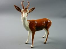 A BESWICK SPRINGBOK, model no. 1048, 18 cms high