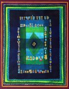 ROBERT HUNTER gouache - abstract, entitled 'Between the Idea and the Reality', signed and dated '78,