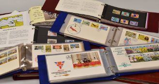 FIFTEEN ALBUMS OF JERSEY / CHANNEL ISLANDS FIRST DAY COVERS ETC