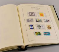 GERMAN STAMPS IN GREEN ALBUM appears to be complete from 1990 onwards