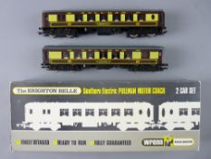 MODEL RAILWAY - Wrenn W3006/7 'The Brighton Belle', Southern Electric Pullman motor coach two car
