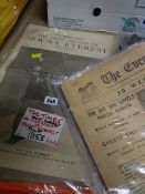 A special edition of The Times newspaper 'The First Ascent of Mount Everest' together with an