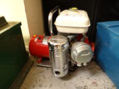 A Honda EC 1500 petrol generator