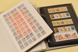 AUSTRALIAN STAMPS IN TWO FOLDERS one titled 1880s - 1930s, both comprehensively filled