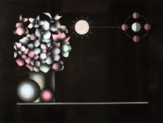 AVATI limited edition (140/150) print - entitled 'Fleurs de Lunes', signed, dated '88, embossed