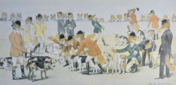 ALEXANDER CHARLES-JONES limited edition (23/850) print - a comic print entitled 'British Fox