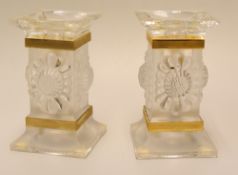 PAIR OF LALIQUE 