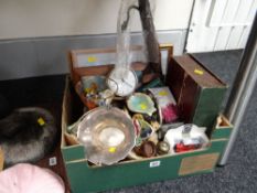 A box of mixed items