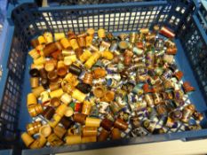 A quantity of cloisonne thimbles