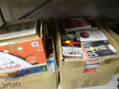 A large quantity of mixed books