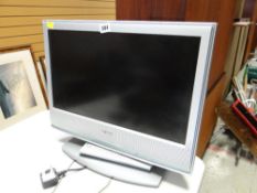 A Sony 23-inch flatscreen TV