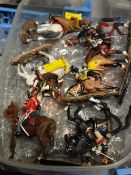 A quantity of Del Prado horse guard figures