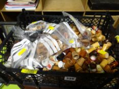 A large quantity of mainly wooden thimbles