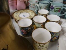 A parcel of modern cabinet coffeeware