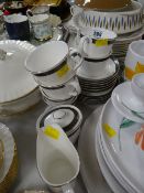 A quantity of Wedgwood Metropolis coffeeware