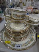 A quantity of Aynsley Henley tea ware