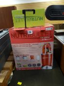 A boxed Nutribullet 600 series and accessories