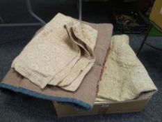 Three vintage patchwork quilts