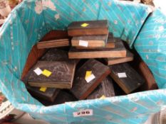 A collection of interesting Carmarthenshire historical printing blocks, mainly of local