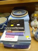 A quantity of Wedgwood Jasperware, boxed plates etc