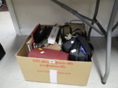 A box of mixed items