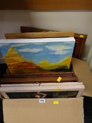 A quantity of mixed pictures