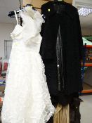 A parcel of vintage ladies clothing including a Royal Star Furrier made coat, another similar and