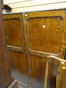 A vintage two-door compactum wardrobe
