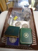 Parcel of commemorative coins, Jubilee Festival of Britain etc