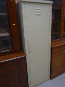 Painted metal cabinet