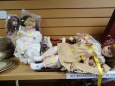 Collection of collectors dolls