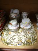 Parcel of Berlin, possibly hand painted tea ware