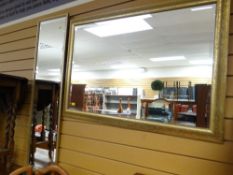 Two modern wall mirrors