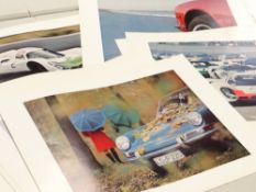 Parcel of 1960s / 70s Porsche posters