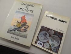 Two reference books on antique maps by John Booth and P J Radford