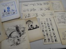 Original 1930s / 40s illustrations for children's comics & books