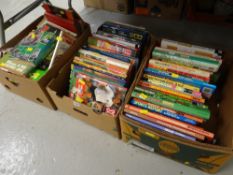 Large collection of vintage football annuals & football reference books