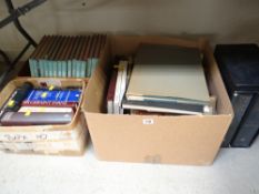 Parcel of various hardback books including compact edition of the Oxford English Dictionary, books