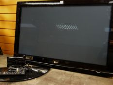 An LG 42-inch flatscreen TV